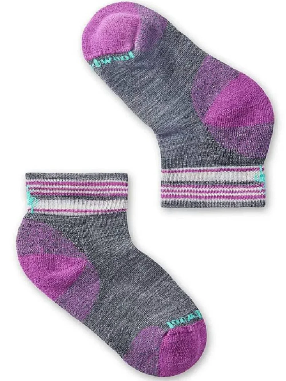 ★FREE WITH BUNDLE ★ Smartwool Sz M Kids Hike Ankle Socks